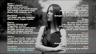 1 JAM LIRIK LAGU TAK KEMBALI - Novia Situmeang