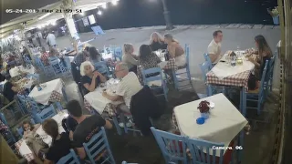 MANAGER (Vasilis Patelakis) SAVING A LIFE AT THE LAST SECONDS  IN A GREEK TAVERNA (official video)