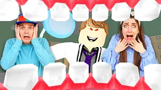 IL DENTISTA CATTIVO VUOLE TOGLIERCI TUTTI I DENTI!!!!ESCAPE ROOM DEL DENTISTA DI ROBLOX!!!