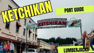 Ketchickan-Lumberjack Show & Port Tour #travel #alaska #cruise