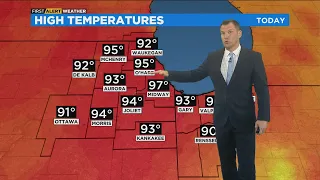 Chicago First Alert Weather: Extreme heat coming again Tuesday