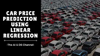 Car price prediction using Linear regression | Machine Learning Project 1