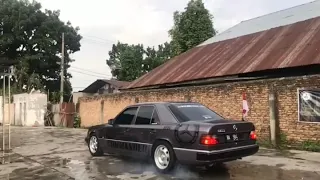 W124 burn out