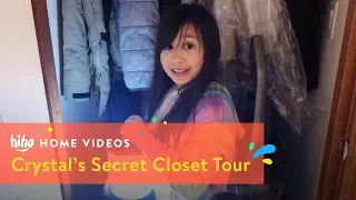 Crystal's Secret Closet Tour | Home Videos | HiHo Kids