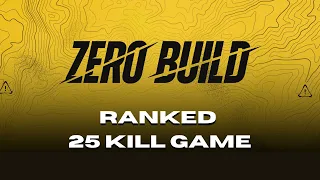 25 kill game Duo Ranked Zero Build