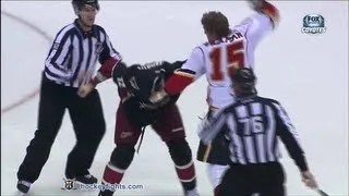 Tim Jackman vs Paul Bissonnette Feb 18, 2013