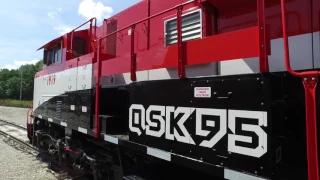 Cummins and Indiana Rail Road QSK95 Powered Field Test Locomotive