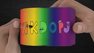 Alphabet Lore But It's Rainbow Order Flipbook