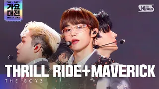 [2021 가요대전 4K] THE BOYZ(더보이즈) - THRILL RIDE+MAVERICK @가요대전 Gayo Daejeon 20211225