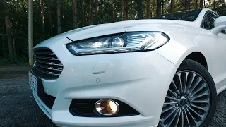 Ford Mondeo 2016 ТЕСТ ДРАЙВ 240ЛС 0-200 vs. Skoda