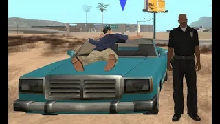 Officer Carl Johnson completes the mission Fender Ketchup - Casino mission 1 - GTA San Andreas