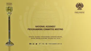 National Assembly Programme Committee, 9th June 2022