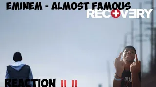 Eminem - Almost Famous REACTION!!!!