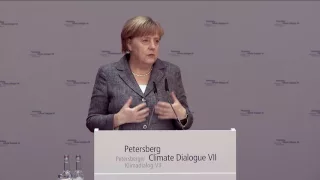 7. Petersberger Klimadialog: Rede der Bundeskanzlerin Angela Merkel