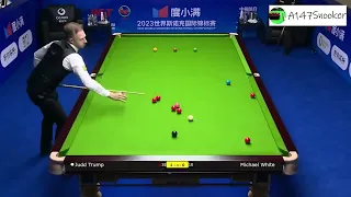 Judd Trump vs Michael White, CHAMPIONSHIP 2023 - Cue Ball Path