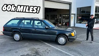 I FLEW TO CALIFORNIA TO BAG A MERCEDES S124 WAGON!