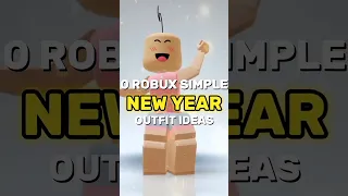 0 Robux Simple New Year Outfit Ideas #roblox