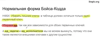 Введение в базы данных  - 68 урок. Основные нормальные формы: 1НФ, 2НФ, 3НФ, НФБК