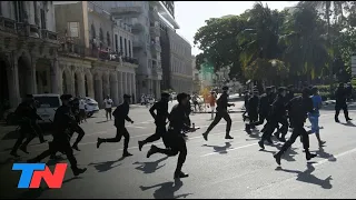 PROTESTAS EN CUBA | Enfrentamientos y reclamos de los manifestantes hacia las autoridades