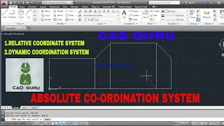 absolute coordinate system in autocad