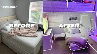 EXTREME room makeover + tour | aesthetic, pinterest, loft  *dream bedroom*