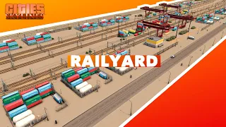 This Railyard fixes all of my Cargo Traffic in Vanilla Cities: Skylines