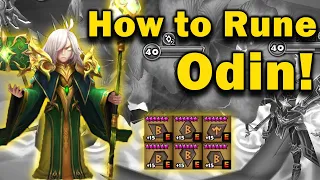 How to Rune Odin (Wind Lighting Emperor) - Summoners War