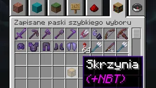 Ekwipunek BEZ DNA w Minecraft!! | zapisz HOTBAR