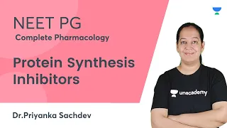 Protein Synthesis Inhibitors | Complete Pharmacology | NEET PG | Dr.Priyanka Sachdev