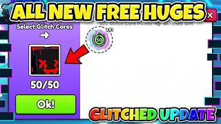 New *FREE EASY HUGES* in Pet Simulator 99 Glitched Update!