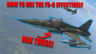 How to use the F-5C Effectively I War Thunder
