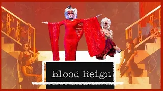 Blood Reign : Kings Dominion - Doswell, VA - Halloween Haunt 2022 : Watch a man get set on fire!