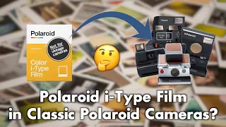 Shooting Polaroid iType Film in Classic Polaroids?