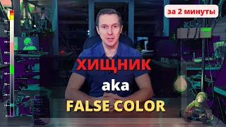 Быстрая экспозиция по FALSE COLOR (он же хищник или ложный цвет)