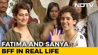 Dangal Sisters Fatima and Sanya Talk About Their Friendship