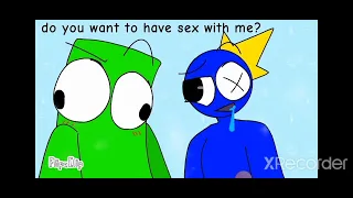 blue and green gay