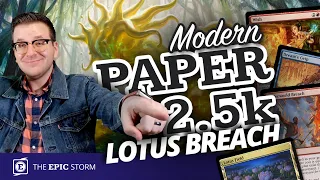 TOP 8 FINISH! Tournament Recap with Lurrus Lotus Breach | Modern 2.5k - 07/31/21