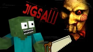 Monster School: THE SAW horror game - Minecraft Animation