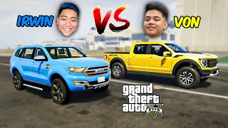 MONSTER RAP vs REAM (Von's Car vs Irwin's Car)