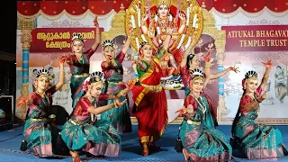 Sargathma School of dance and music| Attukal Temple Dance Performance| Nimmy Johnson&team|2024|