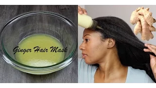 GROW YOUR HAIR WITH GINGER | HAIR MASK