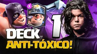 O DECK QUEBRADO QUE DESTROI OS NO SKILL DO META!