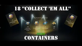 This Are My 18 Collect 'Em All! Containers | WoT Blitz