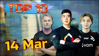 Top 10 FACEIT plays - Mar 14, 2023 / CS:GO PRO Highlights