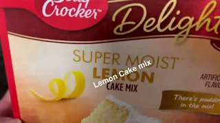Upgrade your Lemon Box Cake Mix! Better than your “favorite “ lemon pound loaf! Recipe below 👇