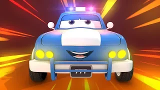 Sheriff is here now | Road Rangers - Police Car Song | Car Cartoons for Children - Kids Channel