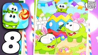 CUT THE ROPE REMASTERED Gameplay Walkthrough Part 8 - Easter Story Levels (Apple Arcade)