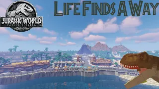 "Life Finds A Way" | Jurassic World Minecraft Music Video @MattelAction