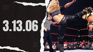WWE Raw - 03.13.06 - Trish Stratus vs Victoria w/ Candice Michelle