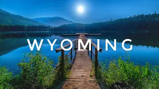 Wyoming 4k - scenic relaxation film with calming music